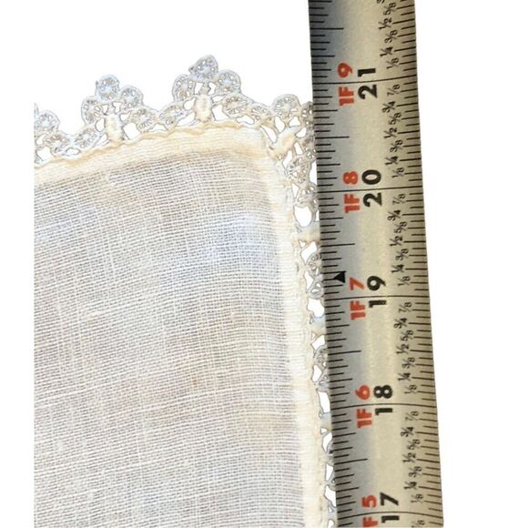 Vintage Peacock Embroidered Tapestry Art Cloth Panel - Picture 14 of 16